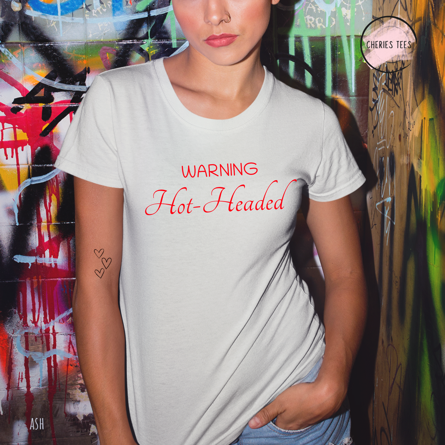 Warning Hot-Headed T-Shirt