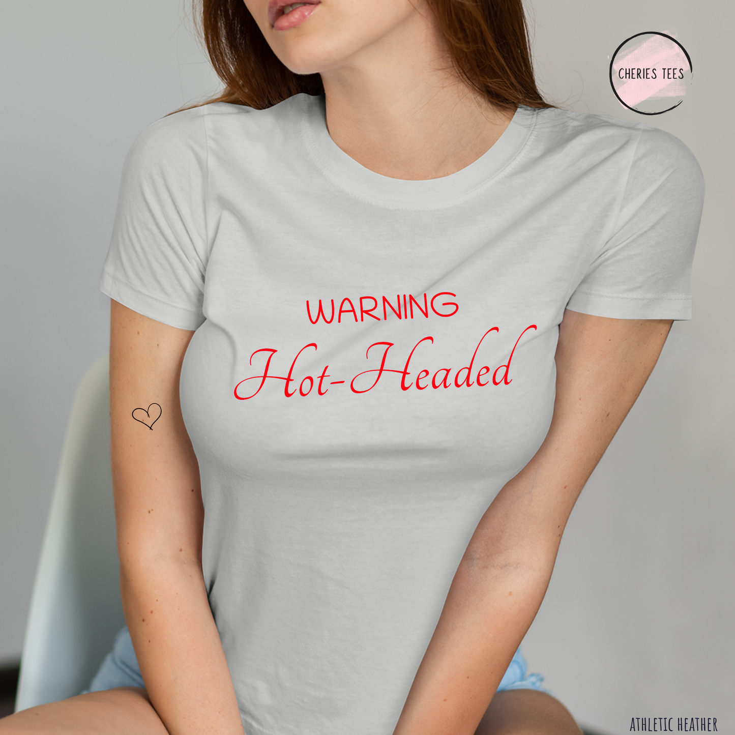 Warning Hot-Headed T-Shirt