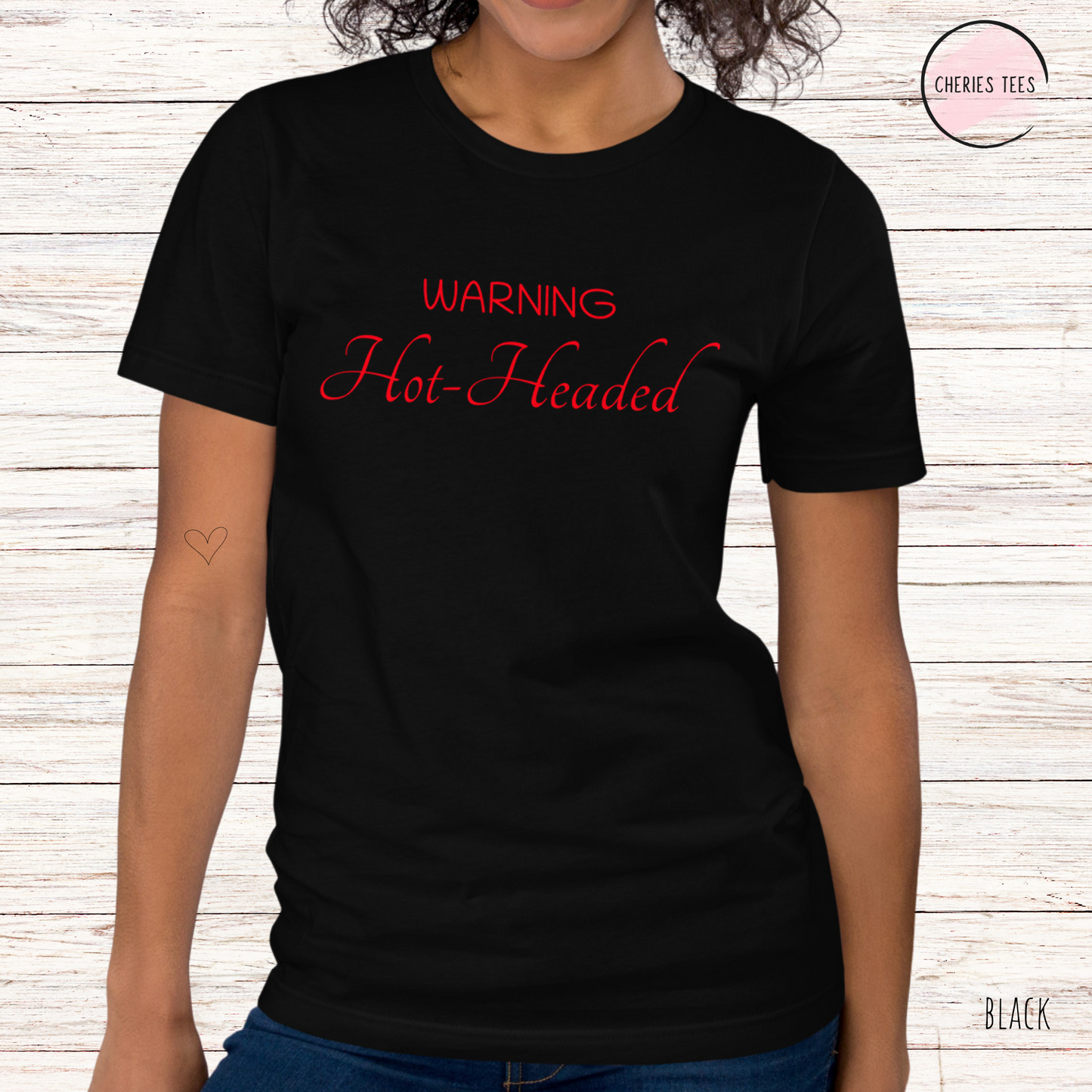 Warning Hot-Headed T-Shirt