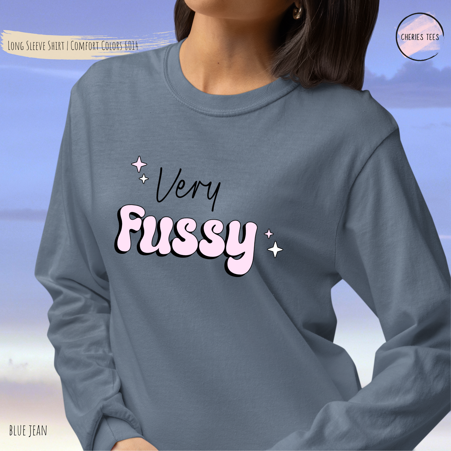 Very Fussy Garment-dyed long-sleeve shirt