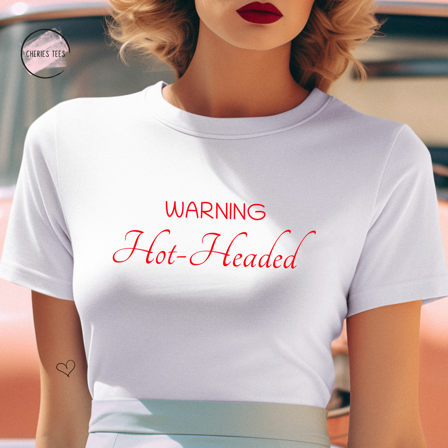 Warning Hot-Headed T-Shirt